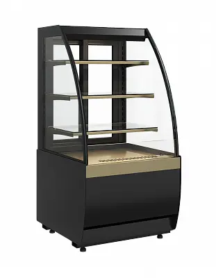 Кондитерская витрина Carboma K70 VM 0,6-2 STANDARD открытая (версия 2.0) (9005-0109)