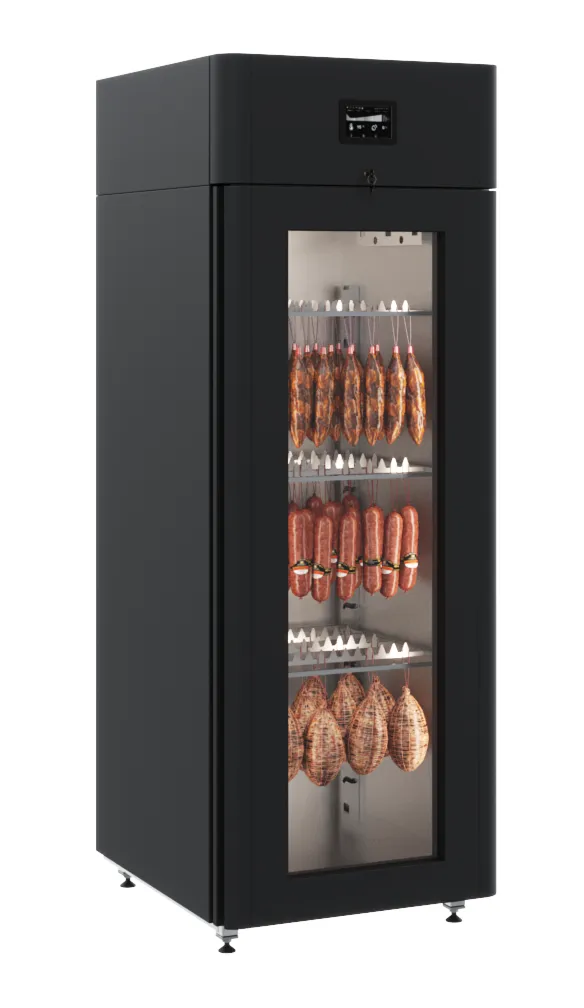 Холодильный шкаф Polair CS107 Salami black