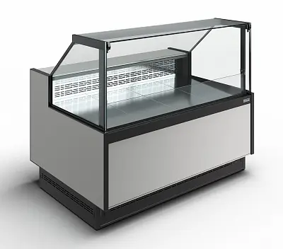 Тепловая витрина Carboma GC110 SH 1,25-1 тепловая (версия 2.0) (без боковин)