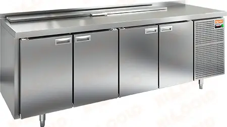 Стол охлаждаемый для салатов (саладетта) HICOLD SL1-1111GN