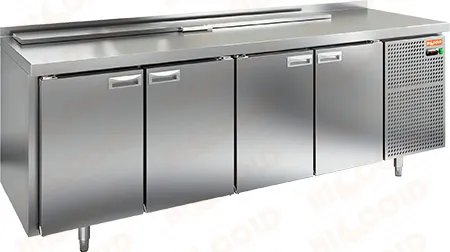 Стол охлаждаемый для салатов (саладетта) HICOLD SL1-1111GN