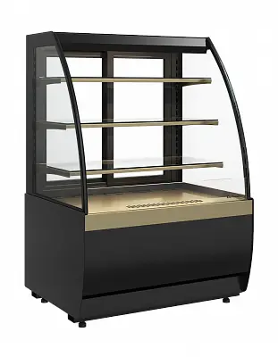 Кондитерская витрина Carboma K70 VM 0,9-2 STANDARD открытая (версия 2.0) (9005-0109)