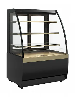 Кондитерская витрина Carboma K70 VM 0,9-2 STANDARD открытая (версия 2.0) (9005-0109)