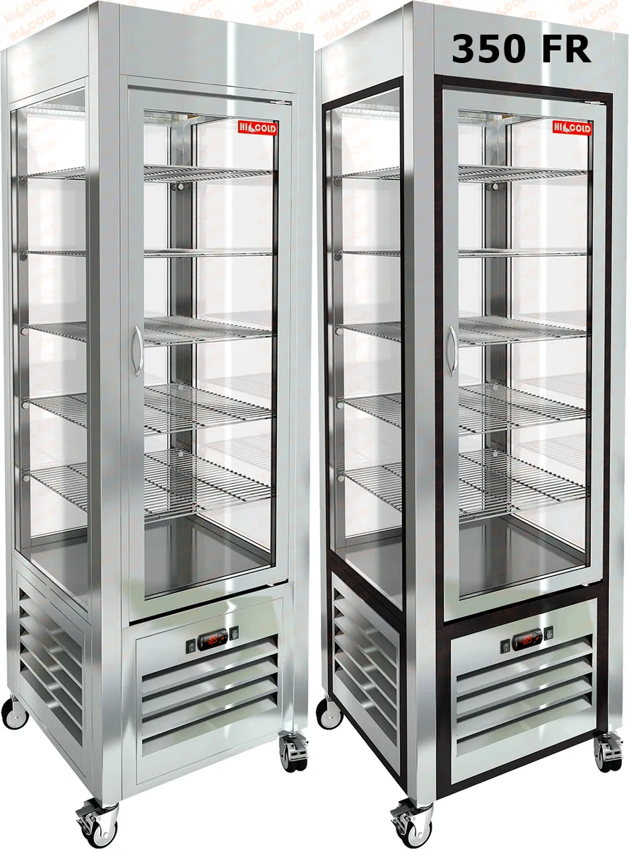 Витрина кондитерская вертикальная HICOLD VRC 350 FR