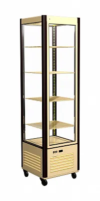 Шкаф холодильный D4 VM 400-1 (R400С) (бежево-коричневый)
