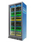 Холодильный шкаф Фриголайн Max-1000 SD серый купе